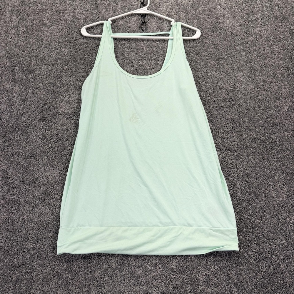 Champion Tank Top Womens Large Blue C9 Scoop Neck Racerback Athletic Gym Yoga